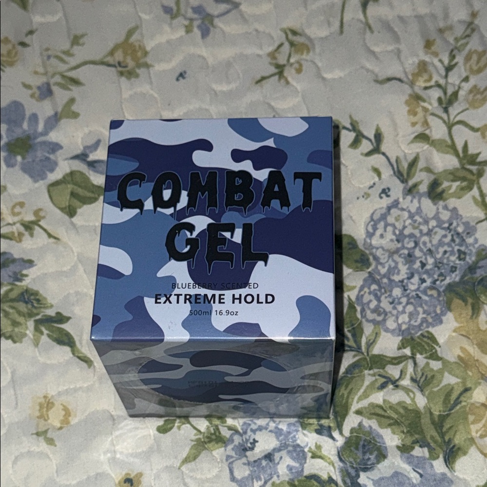 Combat Gel Extreme Hold - Blue Camo Hair Gel